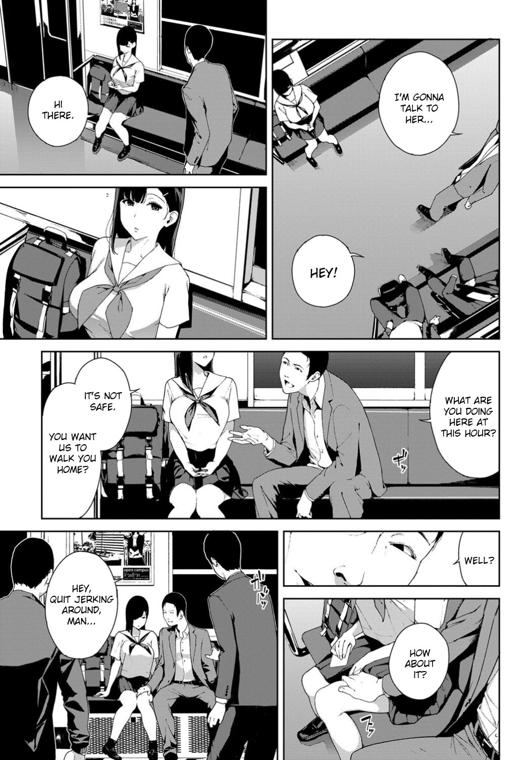 Hentai Manga Comic-The Last Train-Read-3